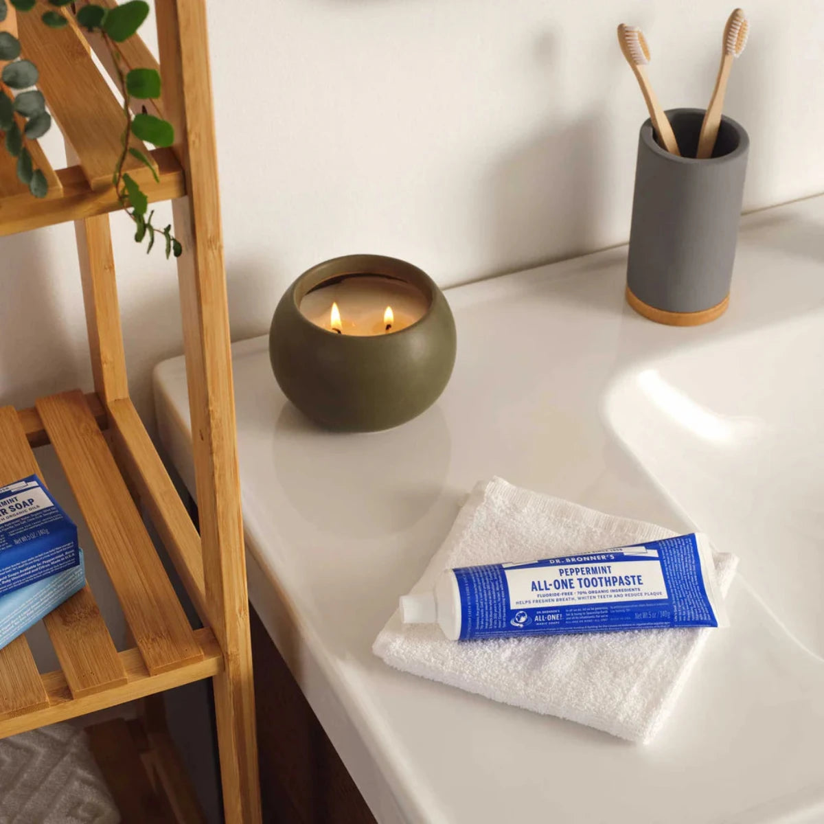 Dr Bronners Peppermint Toothpaste 5oz