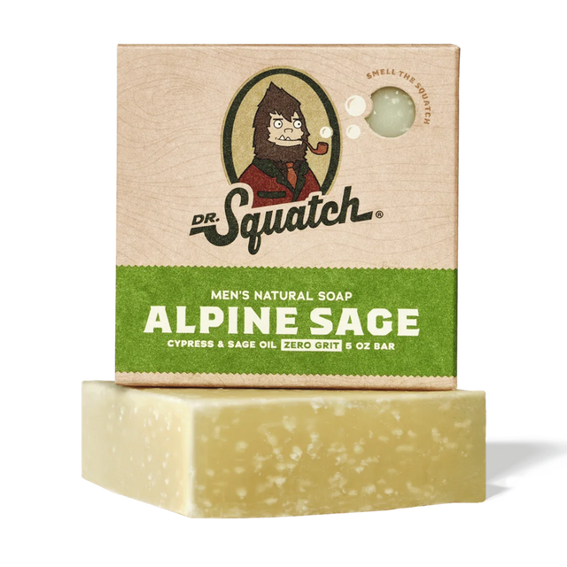 Dr. Squatch Alpine Sage Bar Soap