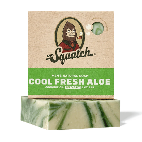 Dr Squatch Cool Fresh Aloe Bar Soap 5oz