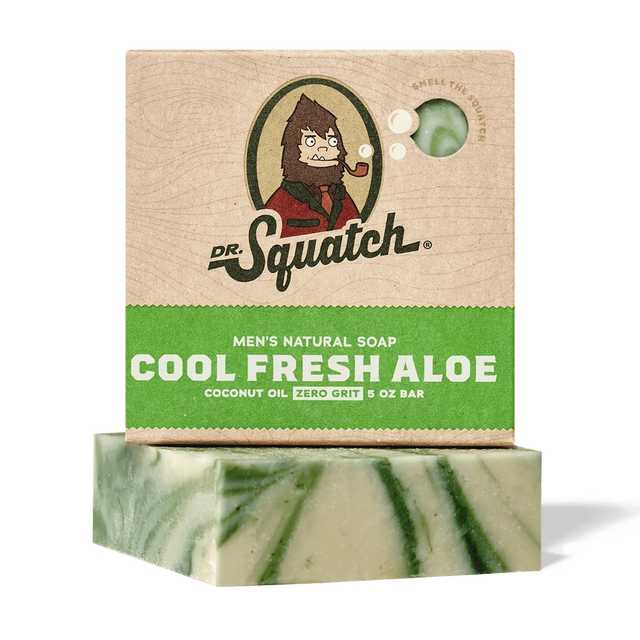 Dr Squatch Cool Fresh Aloe Bar Soap 5oz
