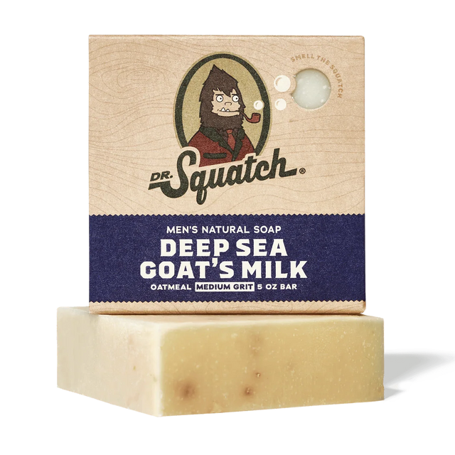 Dr Squatch Deep Sea Goats Milk Bar Soap 5oz