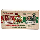 Dr. Squatch Holiday Bundle Peppermint & Pine 2-Pack Bar Soap Set