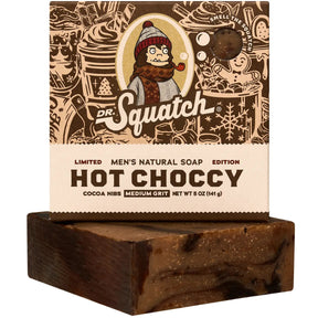 Dr. Squatch Hot Choccy Bar Soap 5oz | Warm Hot Chocolate Scent