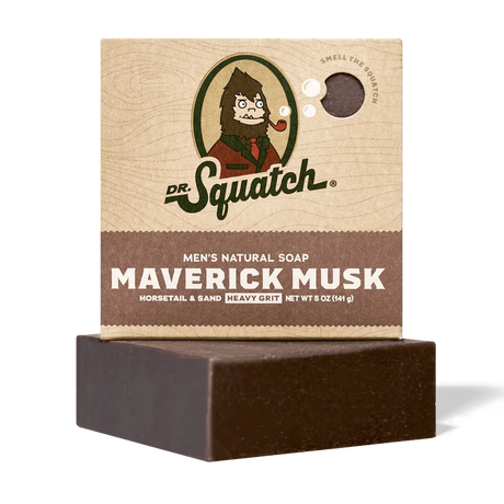 Dr Squatch Maverick Musk Bar Soap 5oz