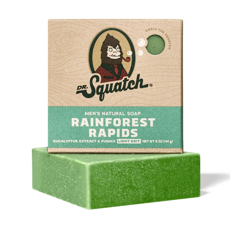Dr Squatch Rainforest Rapids Bar Soap 5oz