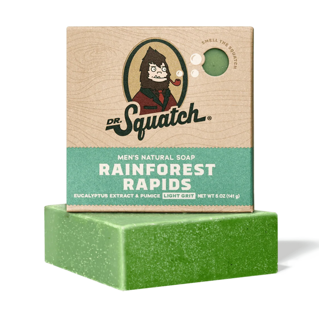 Dr Squatch Rainforest Rapids Bar Soap 5oz