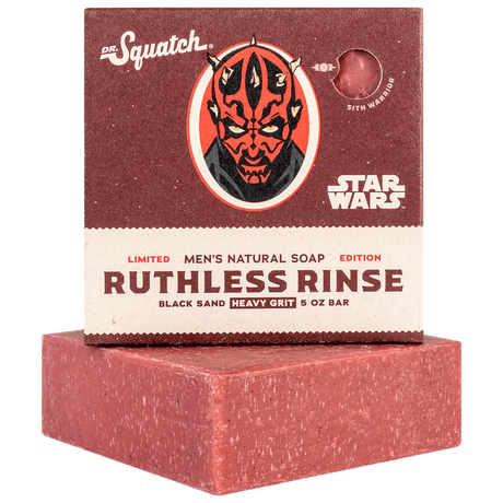 Dr. Squatch Ruthless Rinse Bar Soap