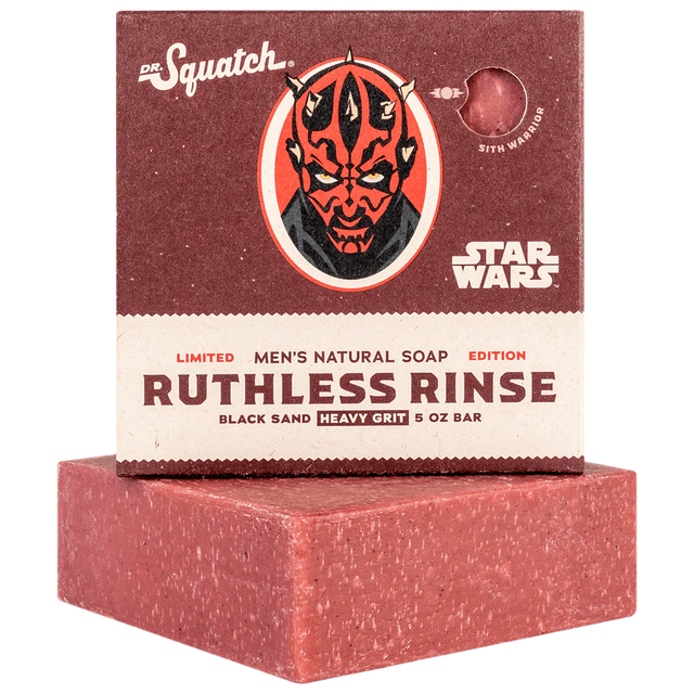 Dr. Squatch Ruthless Rinse Bar Soap
