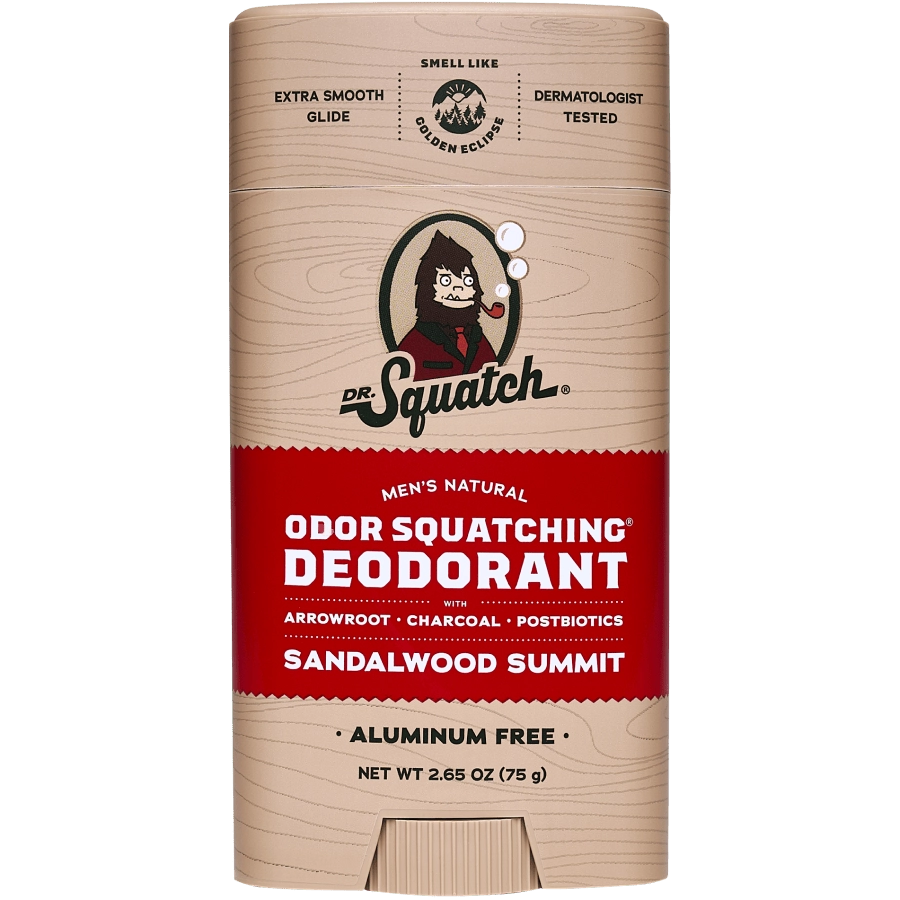 Dr. Squatch Sandalwood Summit Deodorant 2.65oz