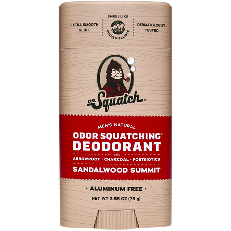 Dr. Squatch Sandalwood Summit Deodorant 2.65oz