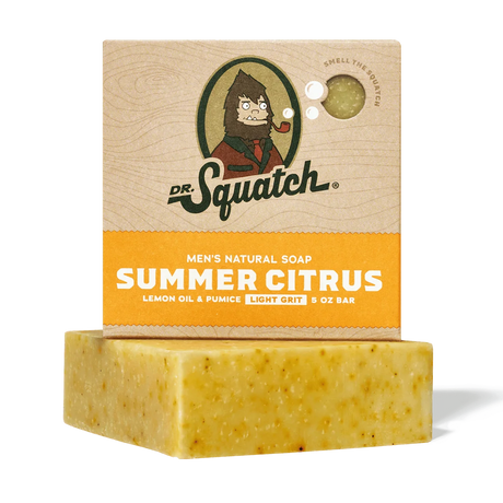 Dr. Squatch Summer CItrus Bar Soap 5oz