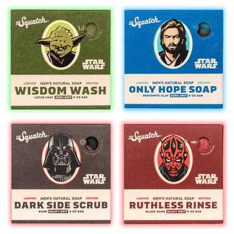 Dr. Squatch The Star Wars™ Collection I Collector’s Box Bar Soap Set