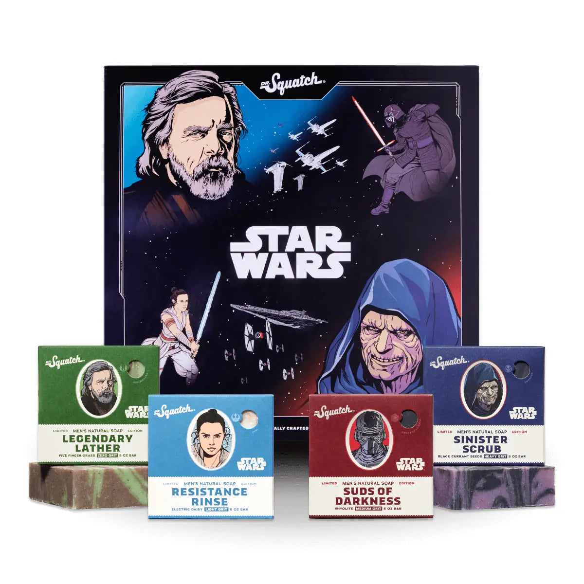 Dr. Squatch The Star Wars™ Collection II Collector’s Box Bar Soap Set