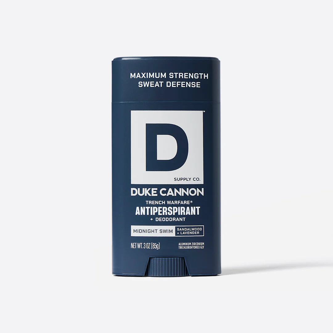 Duke Cannon Antiperspirant Deodorant Midnight Swim 3oz