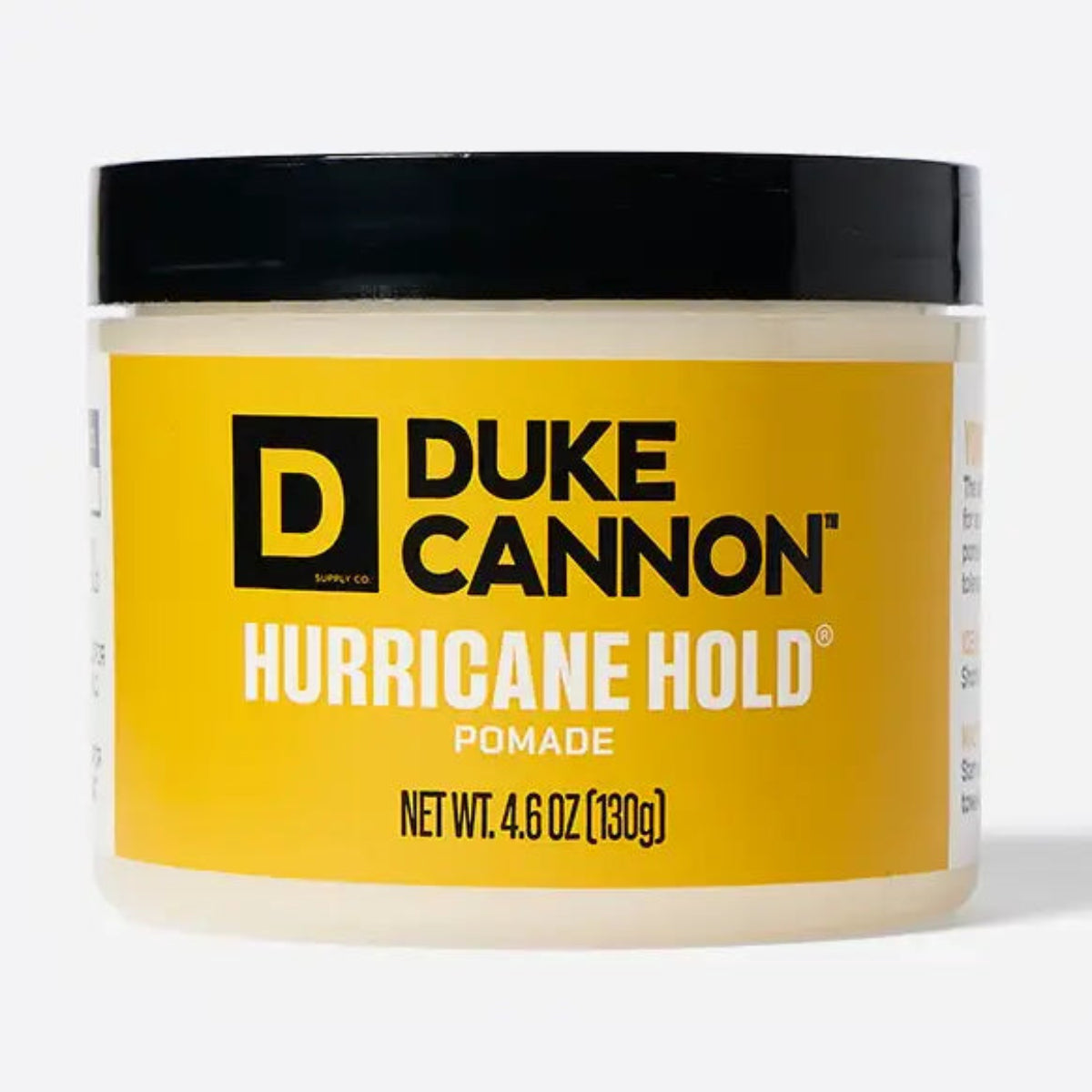 Duke Cannon Hurricane Hold Hair Styling Pomade 4oz
