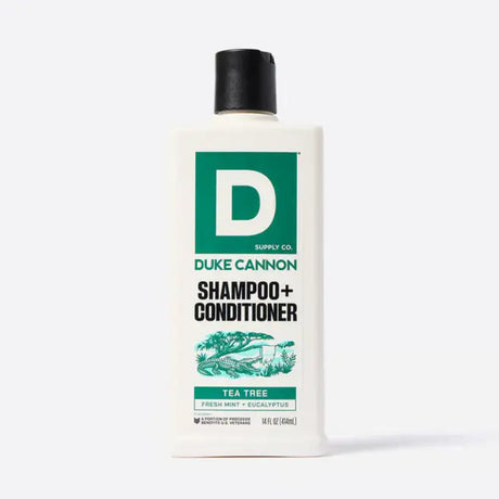 Duke Cannon Tea Tree 2-in-1 Hair Wash 14oz