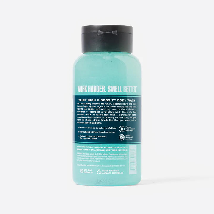 Duke Cannon - Thick High Viscosity Body Wash – Superior - 17.5oz