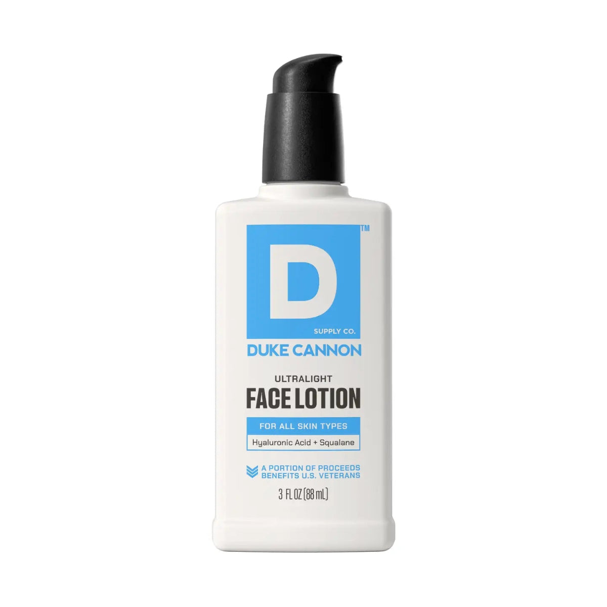 Duke Cannon Ultralight Face Lotion 3oz