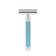 Edwin Jagger 3ONE6 Stainless Steel Light Blue DE Safety Razor DESSGA31BL