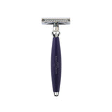 Edwin Jagger Blue Bulbous DE Safety Razor B3SR