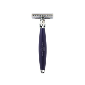 Edwin Jagger Blue Bulbous DE Safety Razor B3SR