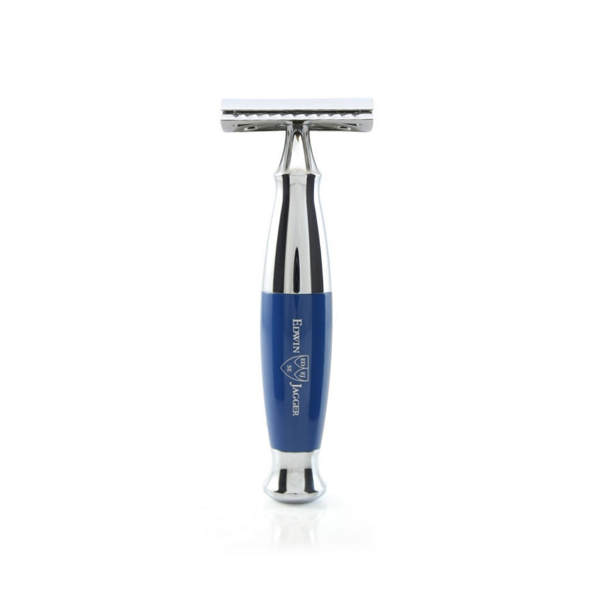 Edwin Jagger Blue Chrome DE Safety Razor R363CRSR | The Razor Company