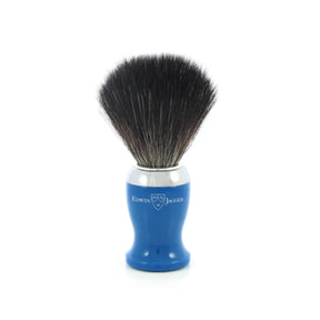 Edwin Jagger Blue Shaving Brush (Black Synthetic) 21SB723CR