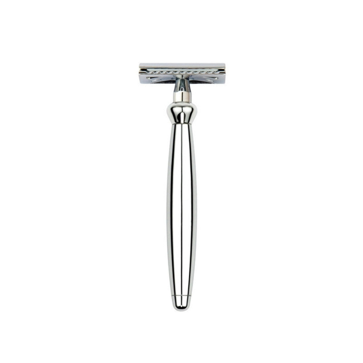 Edwin Jagger Bulbous Razor Edwin Jagger Bulbous Chrome DE Safety Razor BSR | The Razor Company