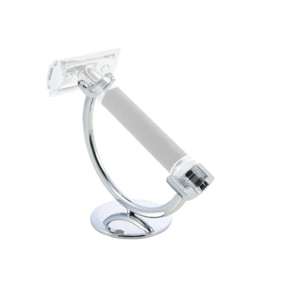 Edwin Jagger Crescent Chrome Razor Stand with Solid Base RHM319CR
