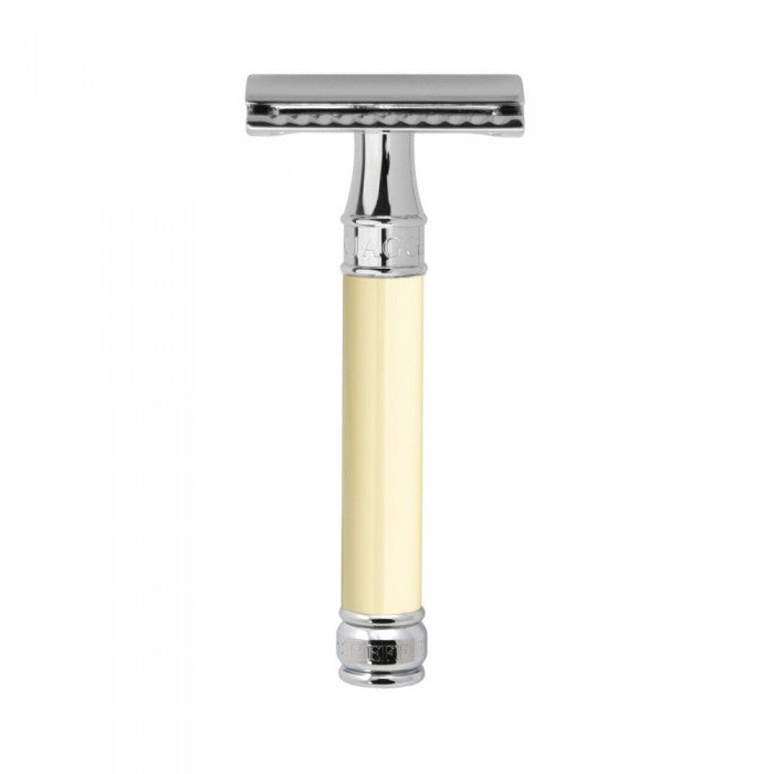 Edwin Jagger - Double Edge Safety Razor - Imitation Ivory Handle
