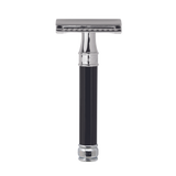 Edwin Jagger - Ebony Octogonal Double Edge Safety Razor - DE86811BL