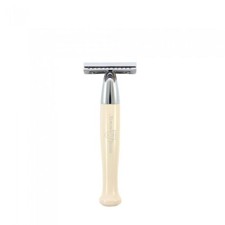 Edwin Jagger - Imitation Ivory Double Edge Safety Razor
