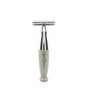 Edwin Jagger Light Grey & Chrome DE Safety Razor 