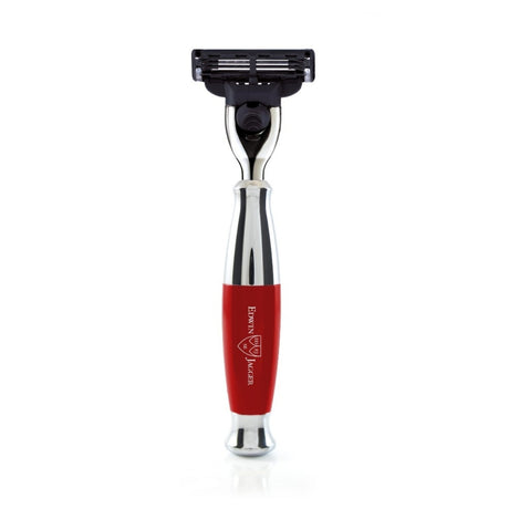 Edwin Jagger Red Chrome Gillette® Mach3® Razor R361CR