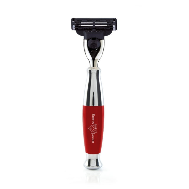 Edwin Jagger Red Chrome Gillette® Mach3® Razor R361CR