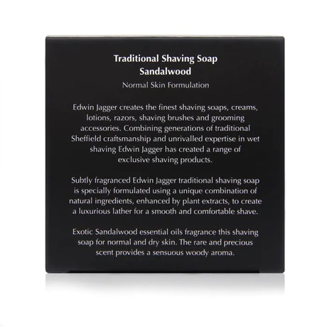 Edwin Jagger Sandalwood Shaving Soap Refill 65g (3 Pack)