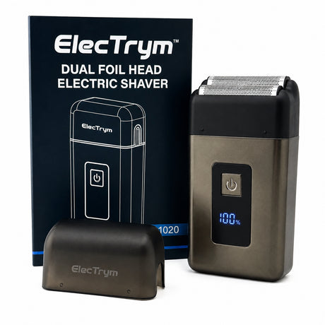 ElecTrym Dual Foil Head Portable Electric Shaver