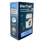ElecTrym Triple Foil Head Portable Electric Shaver