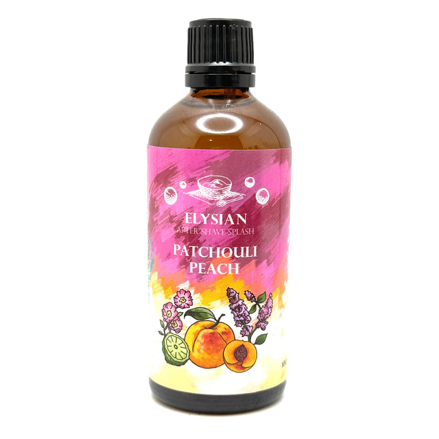 Elysian Patchouli Peach Aftershave Splash 4oz