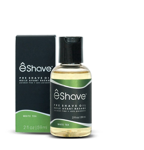 êShave - White Tea - Pre-Shave Oil - 2oz