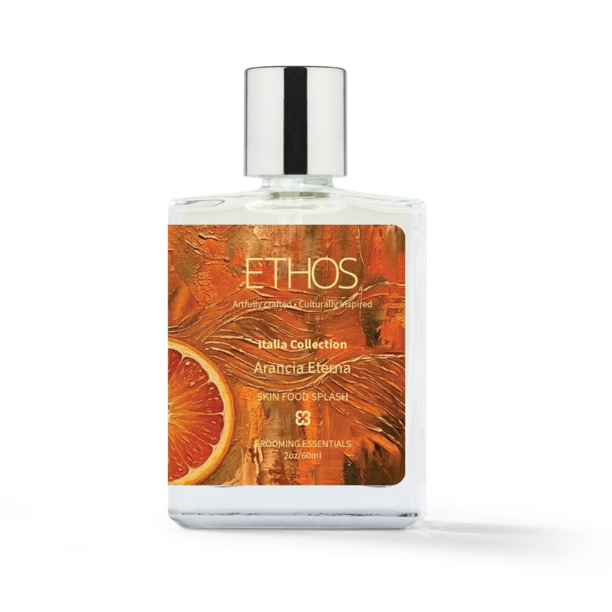 Ethos Grooming Essentials Arancia Eterna Skin Food Splash 60ml