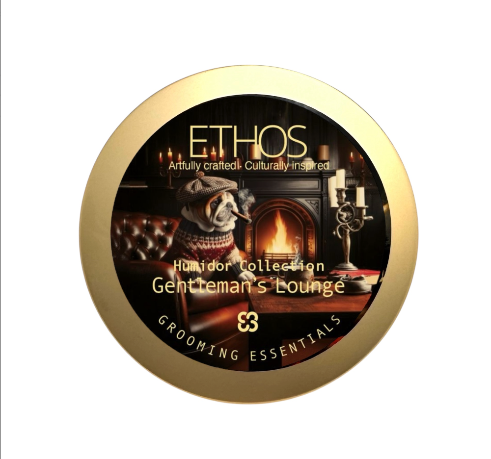 Ethos Grooming Essentials Gentleman's Lounge F Base Shave Soap 4.5oz