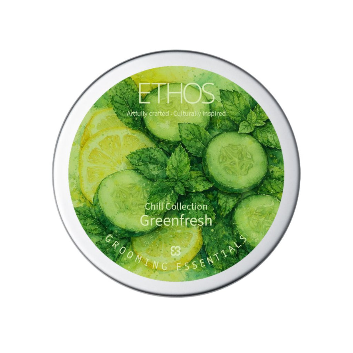 Ethos Grooming Essentials GreenFresh F Base Shave Soap 4.5oz