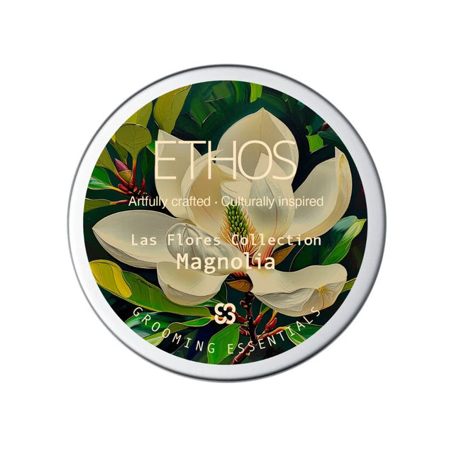 Ethos Grooming Essentials Magnolia F Base Shave Soap 4.5oz