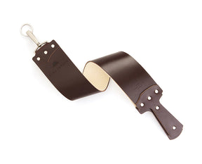 Ezra Arthur - 2.5" Brown English Bridle Razor Strop