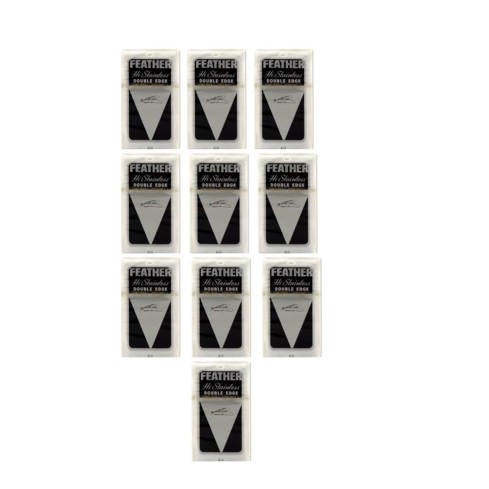 Feather - Hi-Stainless Double Edge Razor Blades