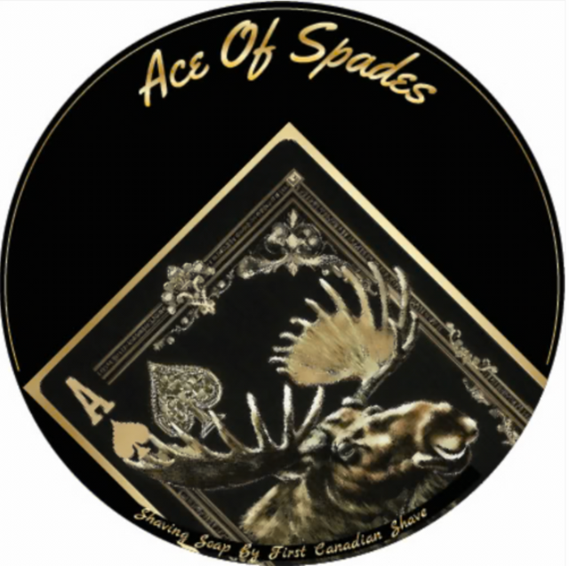 First Canadian Shave Ace of Spades Shaving Soap 4oz
