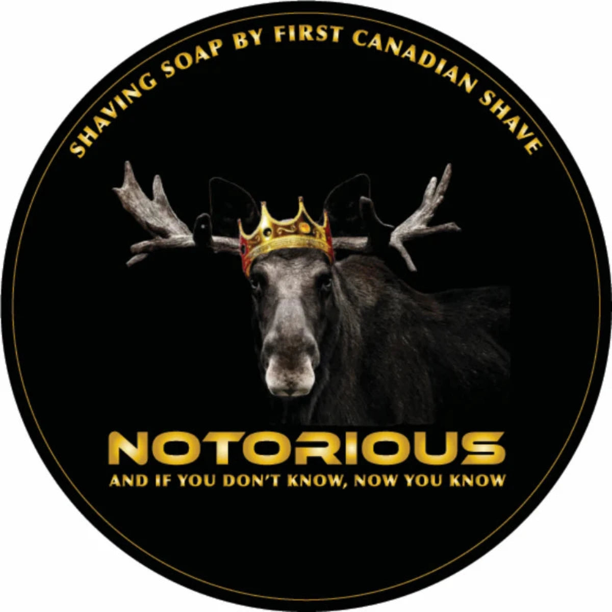 First Canadian Shave Notorious Shaving Soap 4oz