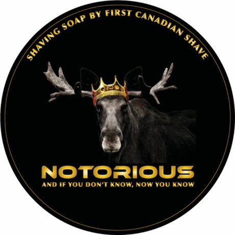 First Canadian Shave Notorious Shaving Soap 4oz