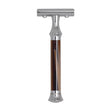 G&F Timor 1920 Closed Comb Safety Razor Horn Acrylic Handle 100mm